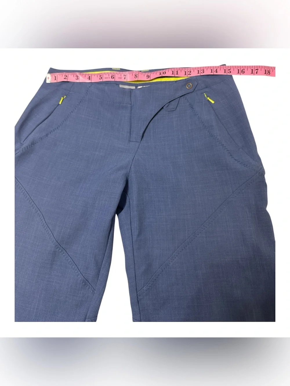 Nike Golf Shorts Women Small blue Bermuda Athletic Activewear